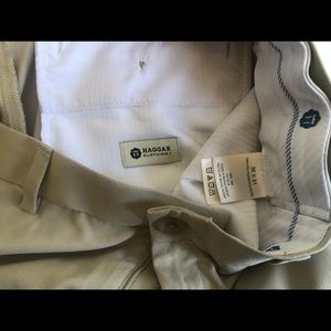 Haggar Mens 36x31 kahki pants
